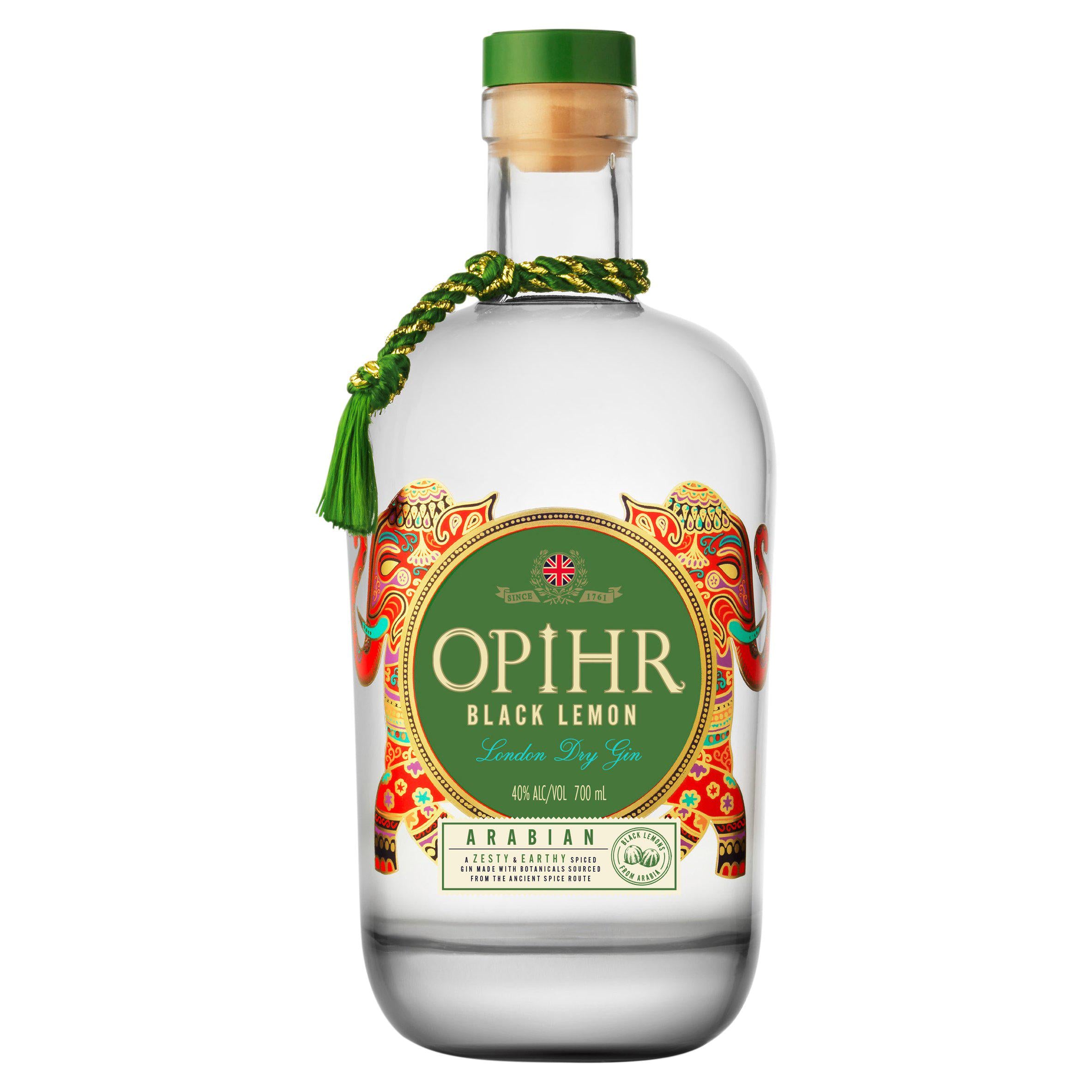 Opihr Black Lemon London Dry Gin 70cl GOODS Sainsburys   