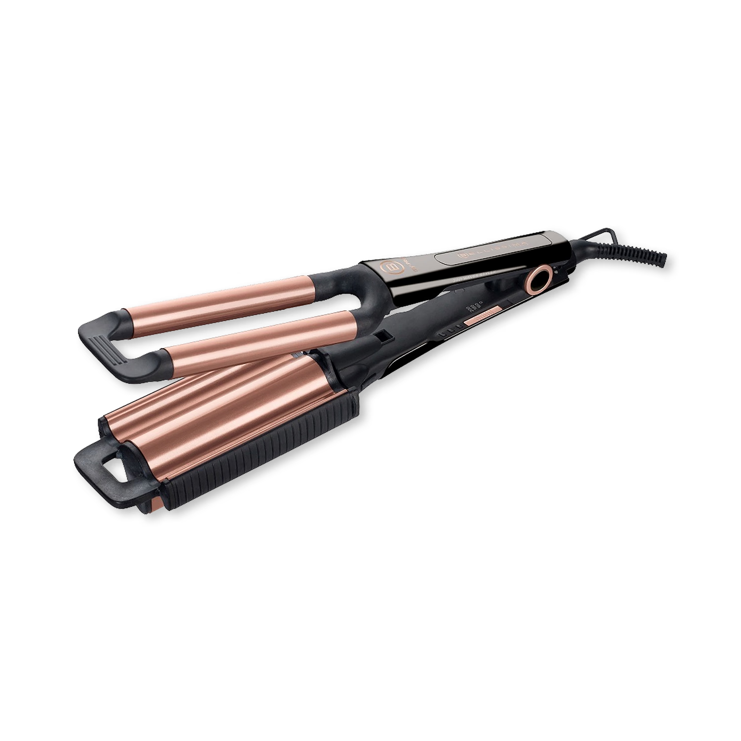 Bellissima Italia 2 in 1 beach waves hair styler black bronze, imported from the UK
