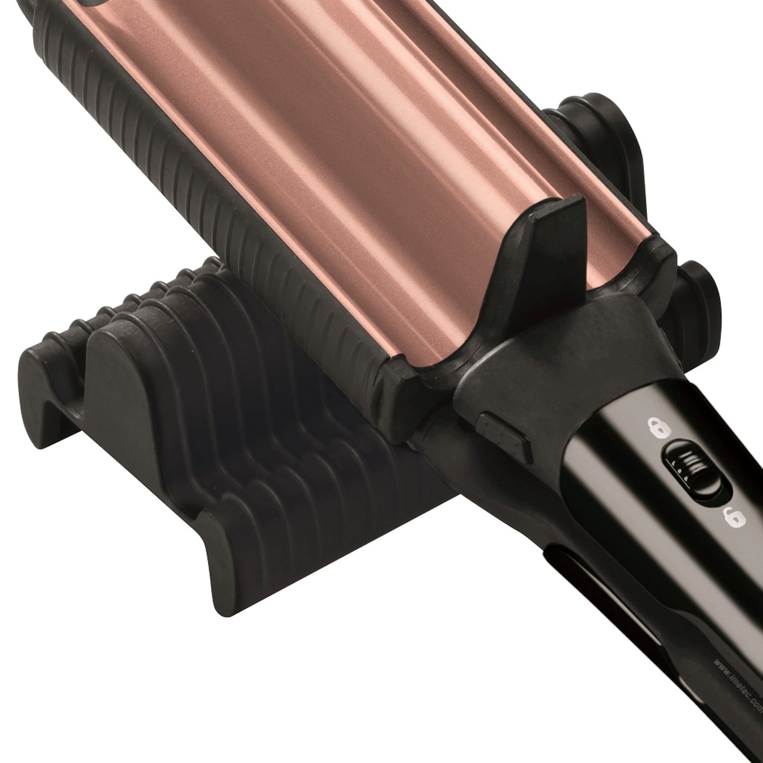 Bellissima Italia 2 in 1 beach waves hair styler black bronze, imported from the UK
