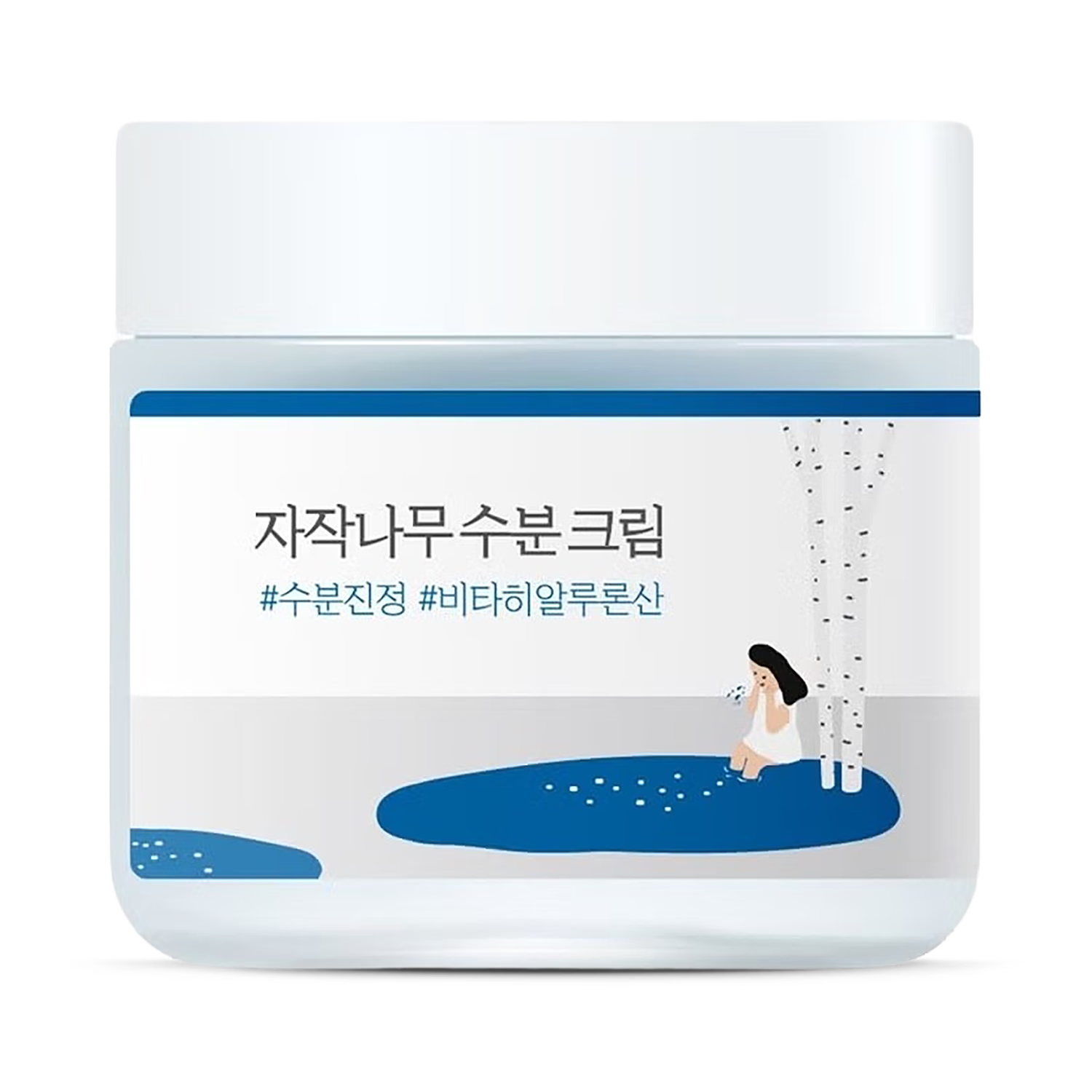 ROUND LAB Birch Juice moisturising cream 80ml (British brand)