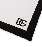 Dolce&Gabbana DG logo placemat and napkin set in soft cotton (British brand)