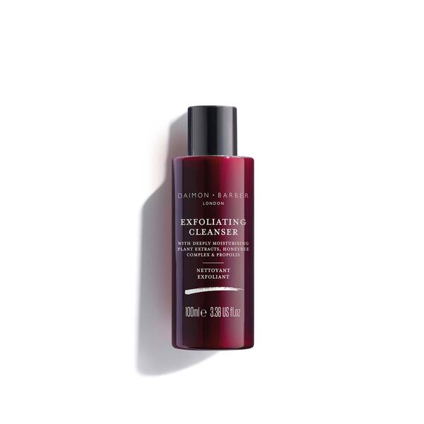 Daimon Barber Exfoliating Cleanser 100ml, imported from the UK