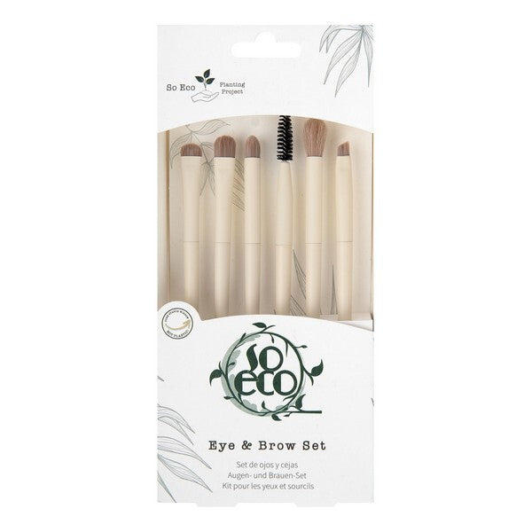 So Eco Eye & Brow Brush Set, imported from the UK