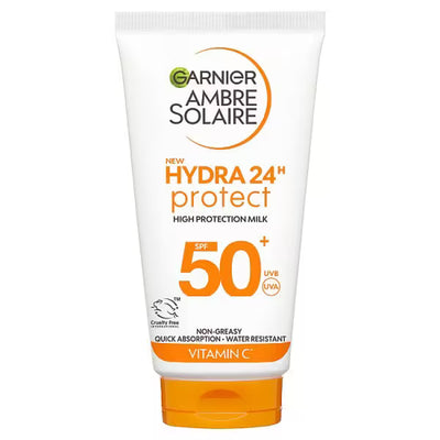 Superdrug Garnier Ambre Solaire Hydra 24 Mini Sun Protection Lotion- Buy online at McGrocer