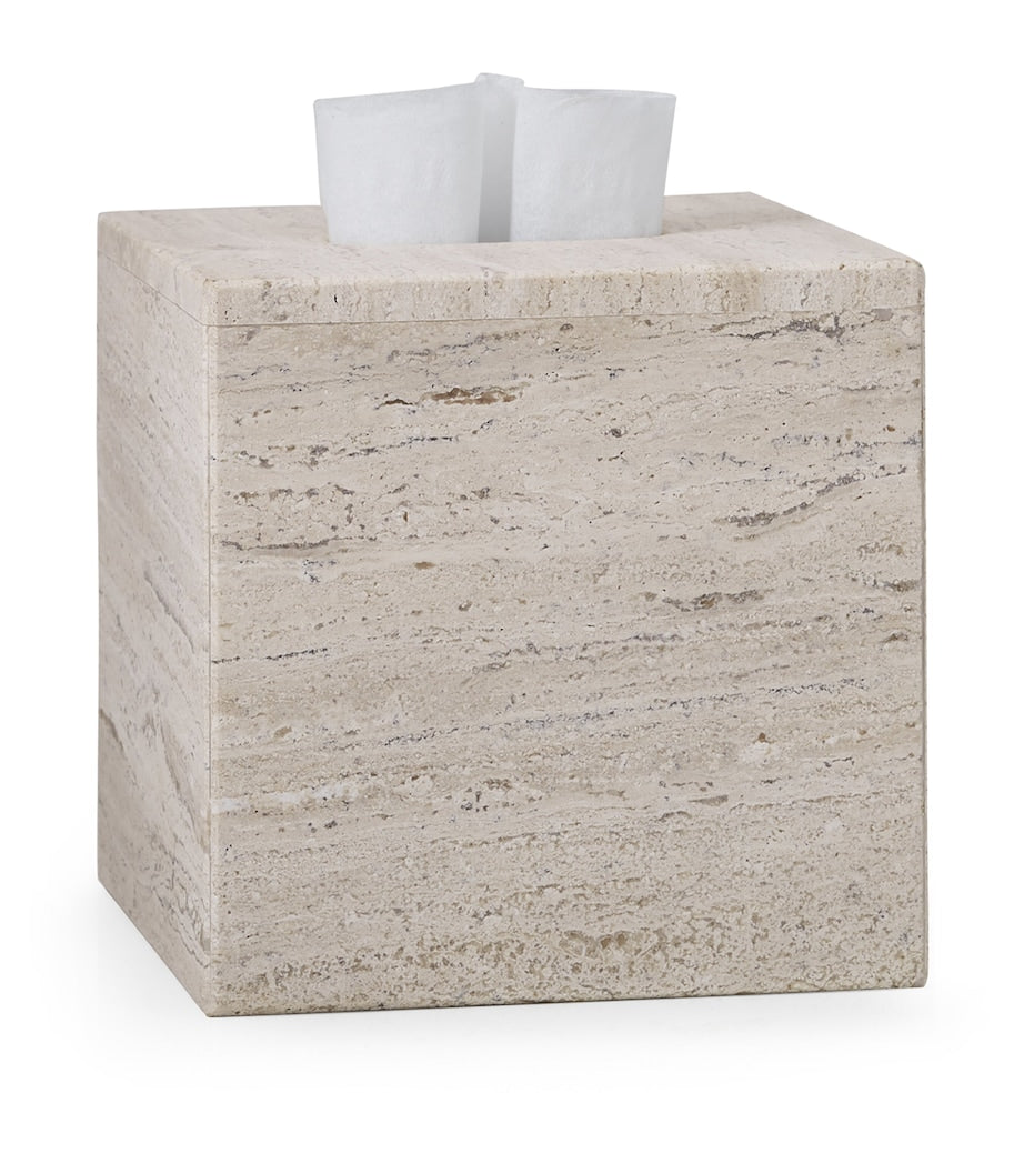 Labrazel Aztec Travertine tissue box cover 15cm, UK version