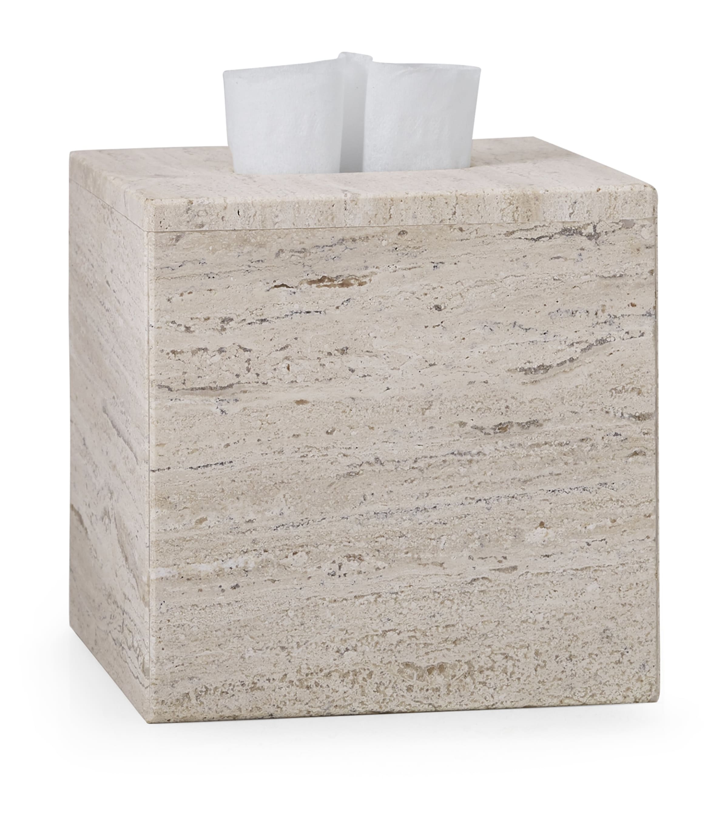 Labrazel Aztec Travertine tissue box cover 15cm, UK version