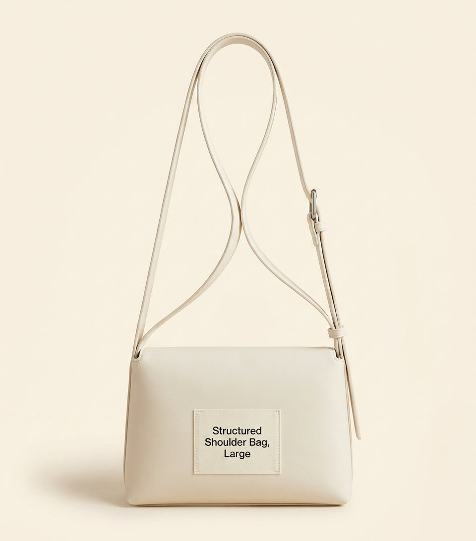 McQueen leather T-Bar Sling cross-body bag (British brand)