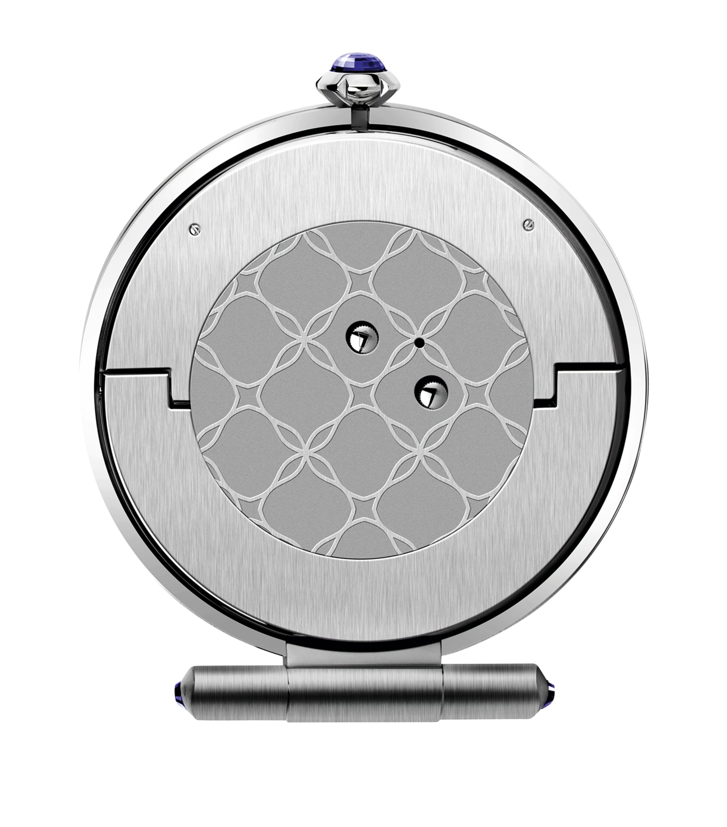Chopard Imperial alarm clock in blue and silver-tone - British product