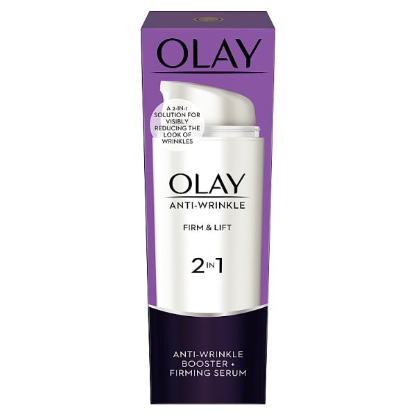 Olay Anti-Wrinkle Firm & Lift 2in1 Face Cream + Serum 50ml GOODS Superdrug   