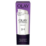 Olay Anti-Wrinkle Firm & Lift 2in1 Face Cream + Serum 50ml GOODS Superdrug   