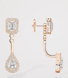 Messika My Twin rose gold diamond earrings 0.86ct - British product