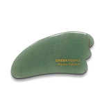 Green People Branded Gua Sha with Bag - Jade GOODS Superdrug   