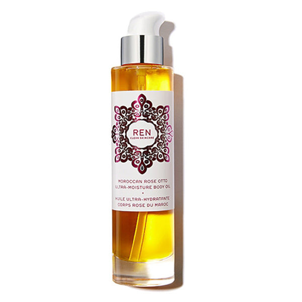 REN Clean Skincare Moroccan Rose Otto Body Oil Vegan 100ml