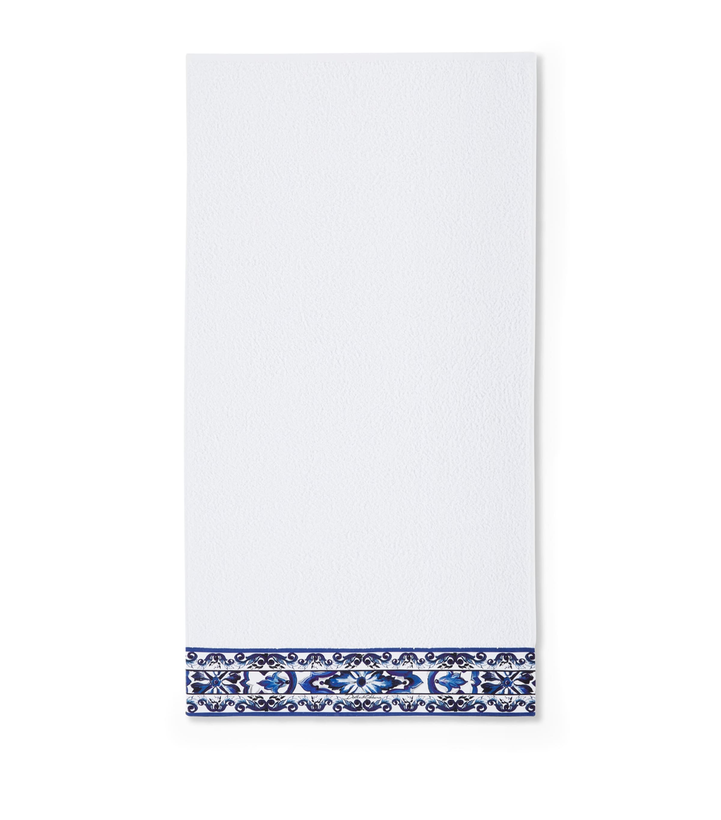 Dolce&Gabbana Majolica print bath towel set of 5 - British product