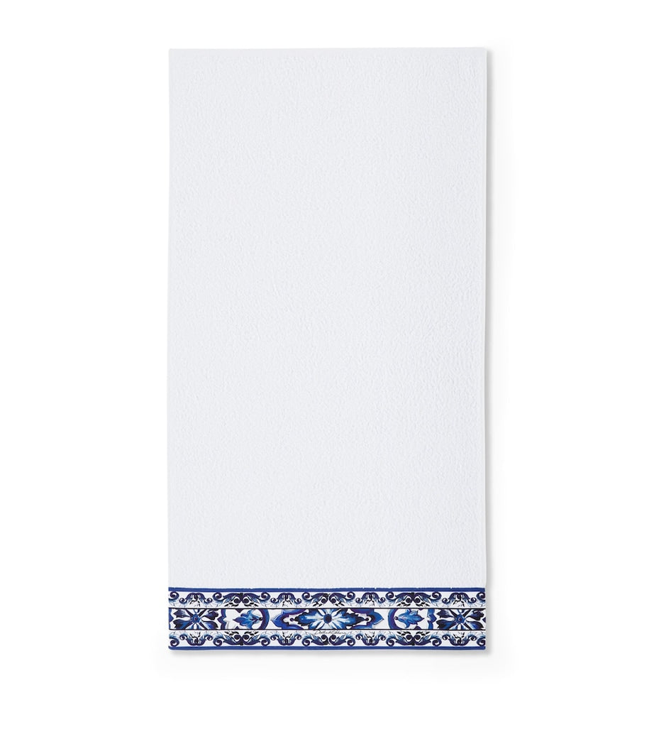 Dolce&Gabbana Majolica print bath towel set of 5 - British product