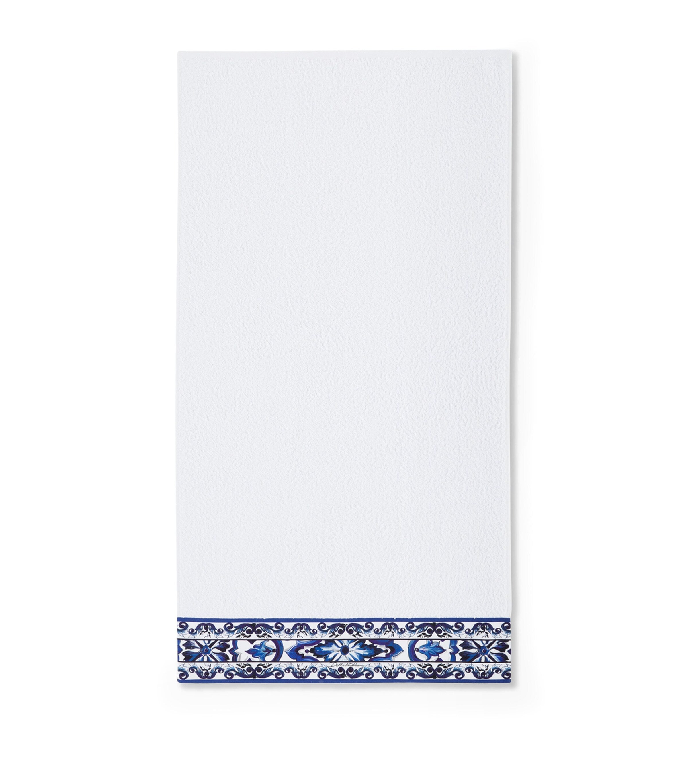 Dolce&Gabbana Majolica print bath towel set of 5 - British product