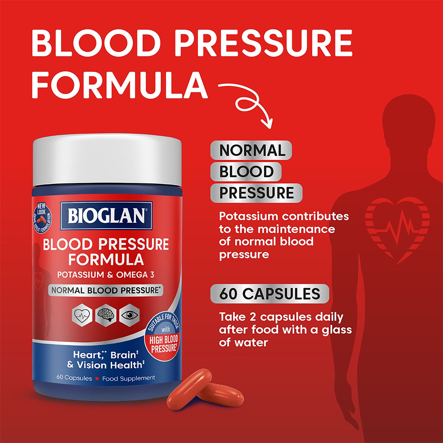 Bioglan Blood Pressure Formula 60 Capsules