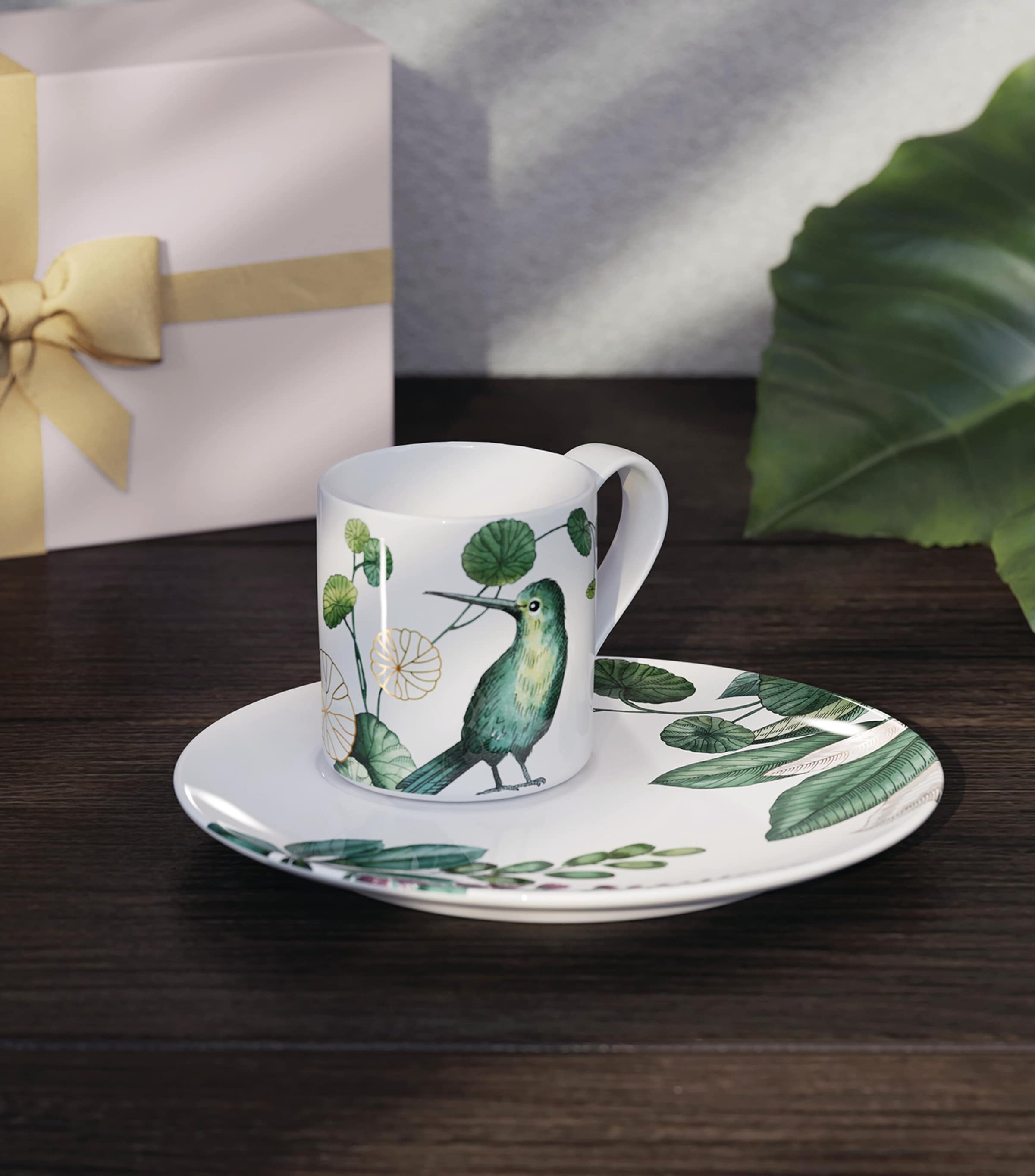 Villeroy & Boch Avarua espresso cup saucer 14cm (British brand)