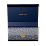 Silk Addict weighted mulberry silk sleep mask navy - British product