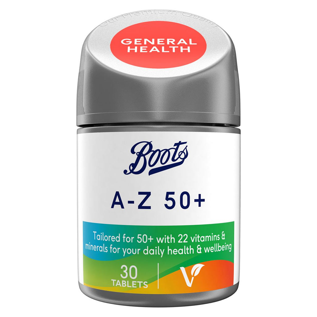 Boots A-Z 50+ 30 Tablets