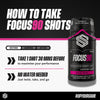 Focus90 energy shots 250mg caffeine 12 pack, imported from the UK