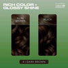 Clairol Natural Instincts Dark Brown 4 hair colour - British product