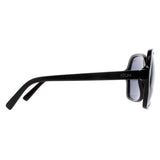 Atum Aelius Damen-Sonnenbrille in glänzendem Schwarz mit Rauchgrau, britische Version