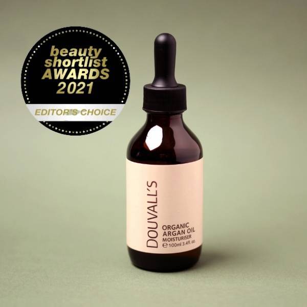 Douvall's Organic Argan Oil Moisturiser 100ml - British product