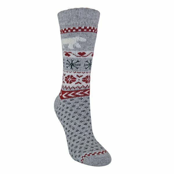 Sock Snob Ladies Novelty Patterned Wool Xmas Socks 4-8 UK GOODS Superdrug   