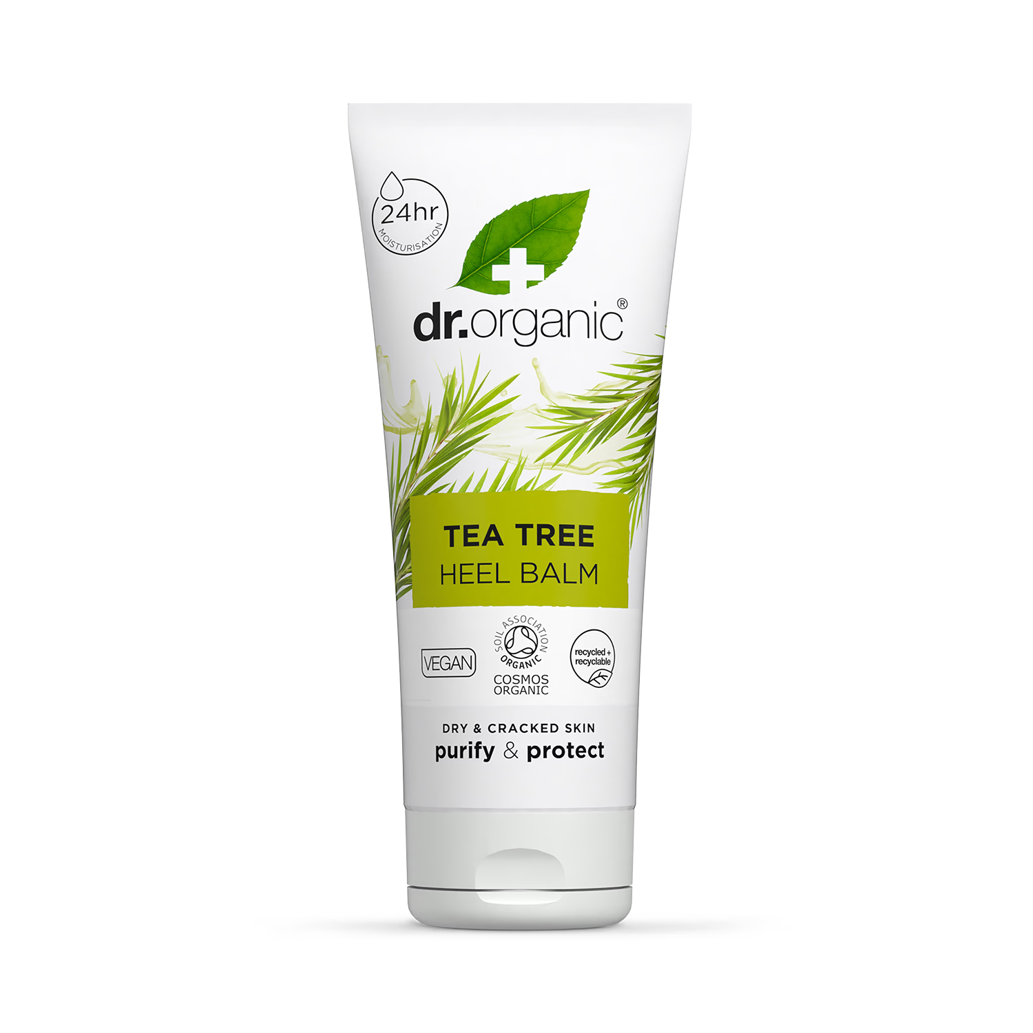 Dr Organic Tea Tree Foot Balm 100ml, imported from the UK