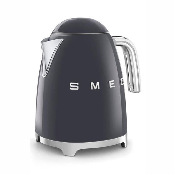 غلاية Smeg KLF03 إبريق فضية 1.7 لتر، مستوردة من المملكة المتحدة