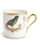 GINORI 1735 Volière La Brève espresso cup, UK version