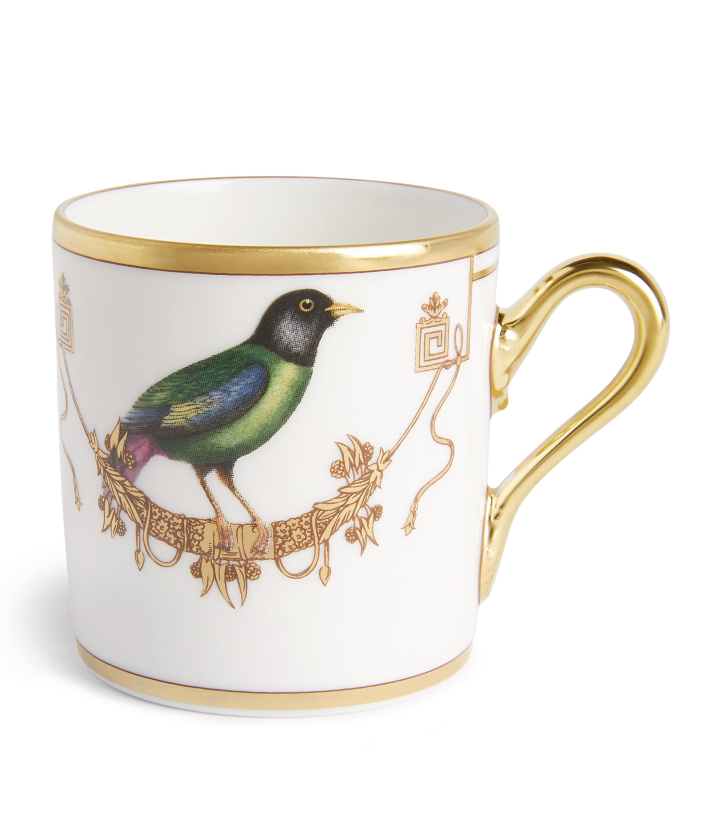 GINORI 1735 Volière La Brève espresso cup, UK version