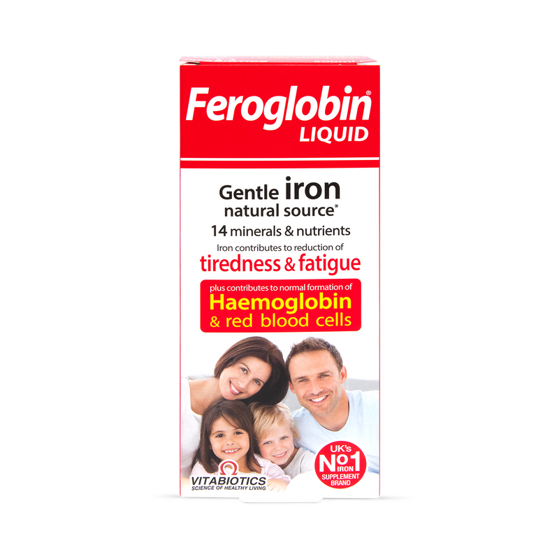 Vitabiotics Feroglobin Liquid 500ml (British brand)