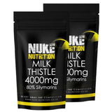 Nuke Nutrition Milk Thistle 4000mg & 80% Silymarins-120ct GOODS Superdrug   