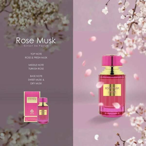 Anfar London Rose Musk EDP 100ml - British product