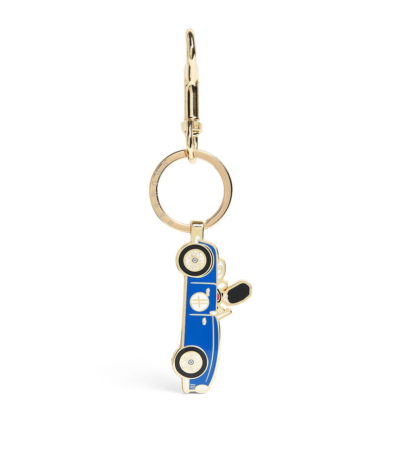 Harrods Racing Car Keyring, imported from the UK