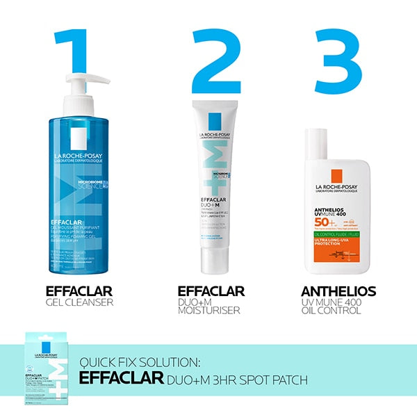 La Roche-Posay face wash blemish prone skin 200ml, imported from the UK