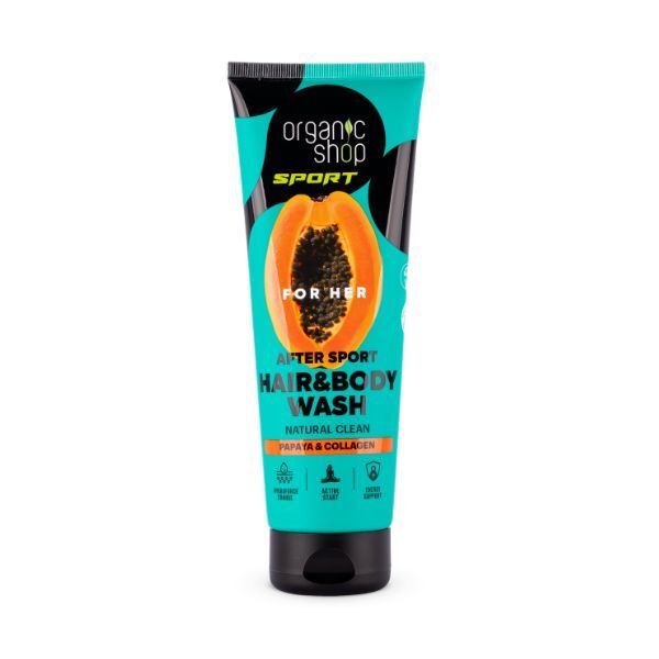 Organic Shop Sport wash for her 200ml, UK version