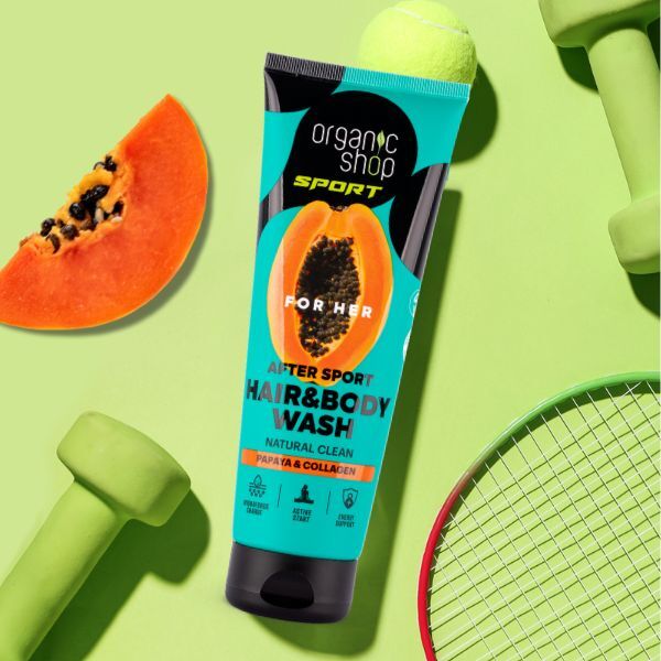 Organic Shop Sport wash for her 200ml, UK version