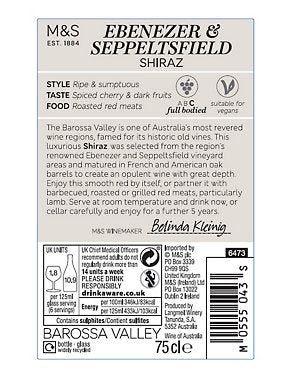 Ebenezer &amp;amp; Seppeltsfield Shiraz - Case of 6