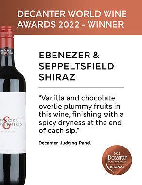 Ebenezer & Seppeltsfield Shiraz - Case of 6