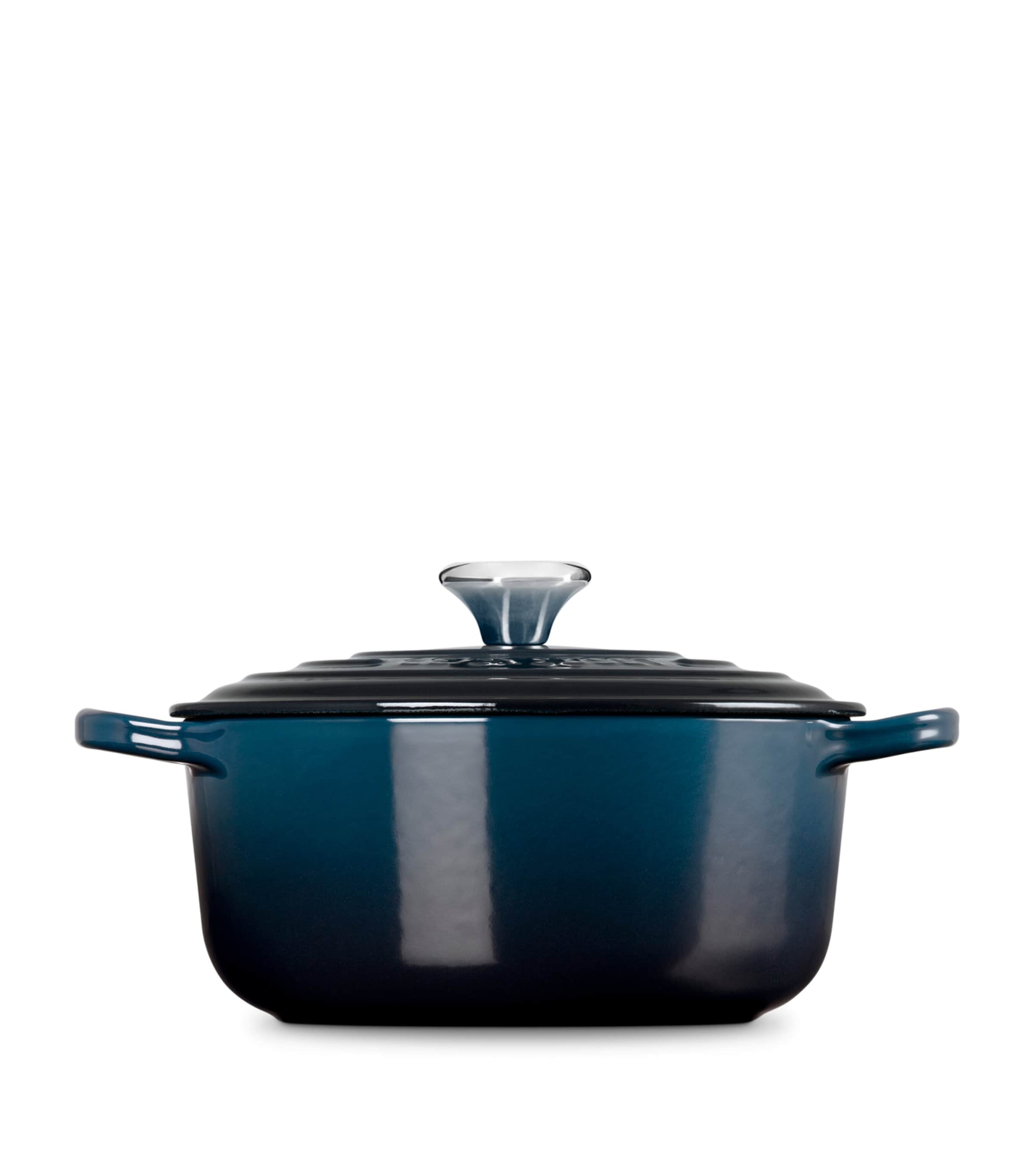 Le Creuset enamelled cast iron round casserole dish 20cm, UK version