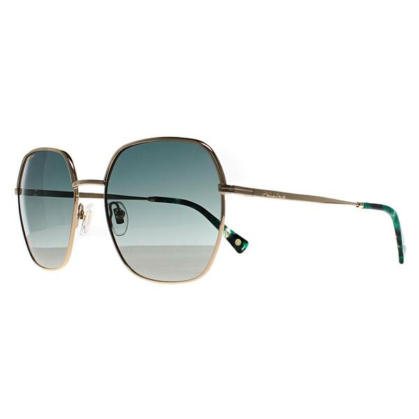 Polar Gold 310 women sunglasses gold green gradient - British product