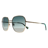 Polar Gold 310 women sunglasses gold green gradient - British product