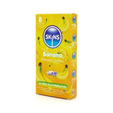 Skins Banana flavoured condoms 8 pack - British product