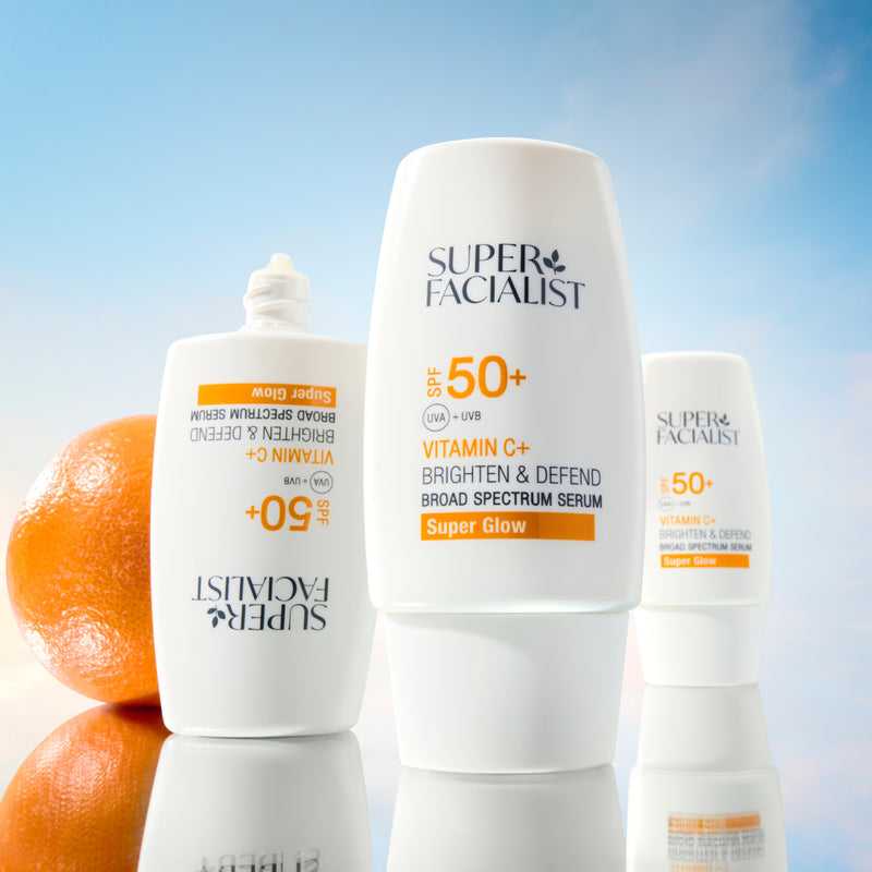 Super Facialist Vitamin C+ SPF50+ serum 50ml, imported from the UK