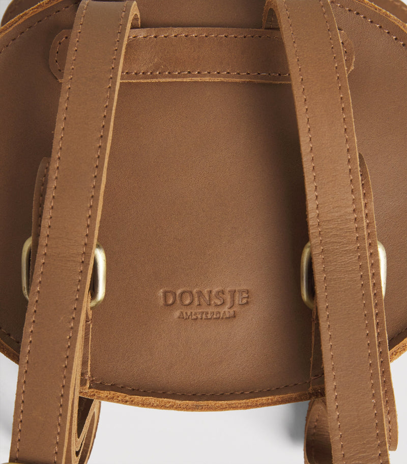 Donsje leather Kapi children's backpack - British product