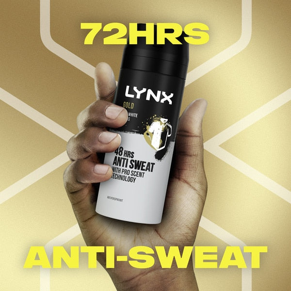 Lynx Men Gold Anti-Perspirant Deodorant Spray 150ml