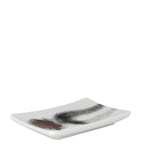 Fornasetti rectangular porcelain ashtray - British product